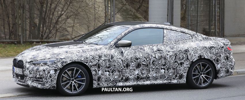 SPYSHOTS: G22 BMW 4 Series – grille now in view 1096863