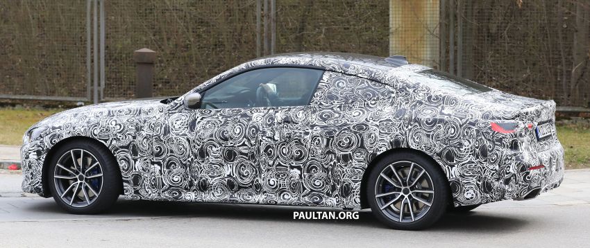 SPYSHOTS: G22 BMW 4 Series – grille now in view 1096860