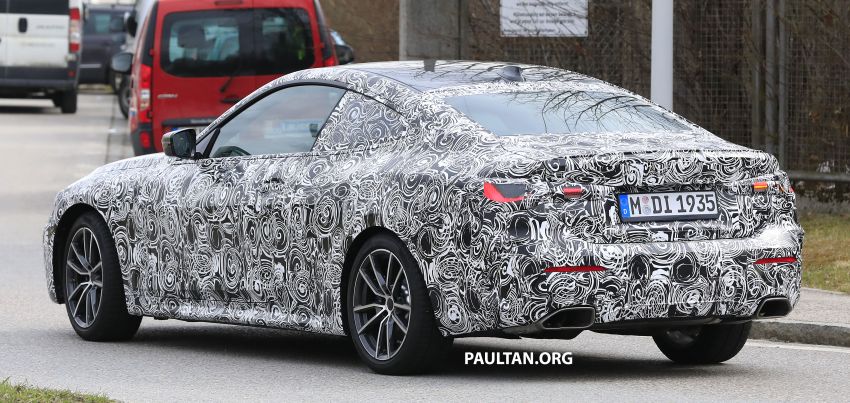 SPYSHOTS: G22 BMW 4 Series – grille now in view 1096857