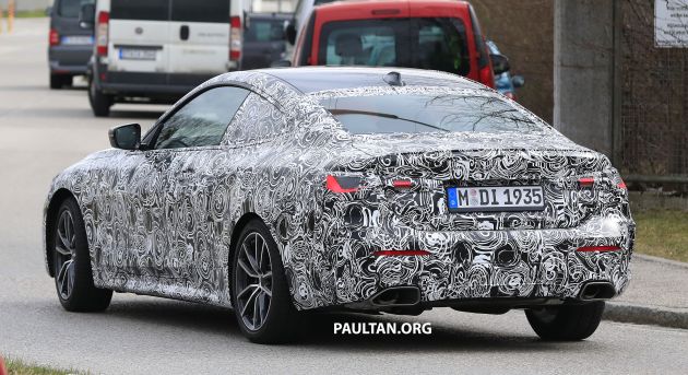 SPYSHOTS: G22 BMW 4 Series – grille now in view