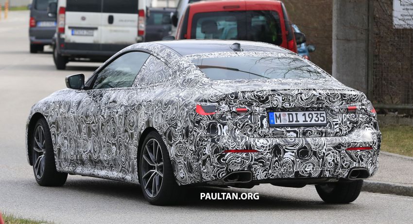 SPYSHOTS: G22 BMW 4 Series – grille now in view 1096856
