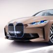 BMW Concept i4 revealed – previews electric Gran Coupe with 530 hp, 600 km range; debut in 2021