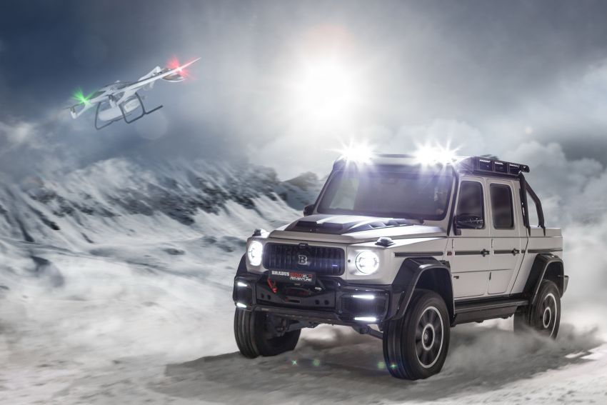 Brabus 800 Adventure XLP debuts – Mercedes-AMG G63 in pick-up form; 4L twin-turbo V8 with 800 PS 1092490