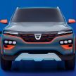 Dacia Spring EV concept – rebadged Renault City K-ZE
