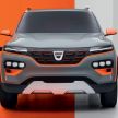 Dacia Spring EV concept – rebadged Renault City K-ZE