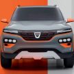 Dacia Spring EV concept – rebadged Renault City K-ZE