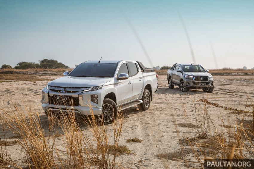 Toyota Hilux 2.8L versus Mitsubishi Triton 2.4L – which one of the two pick-up trucks is more fuel efficient? 1097553