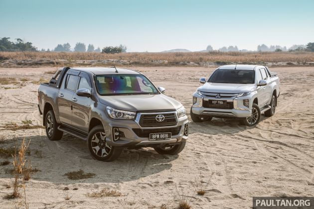 Toyota Hilux 2.8L versus Mitsubishi Triton 2.4L – which one of the two pick-up trucks is more fuel efficient?