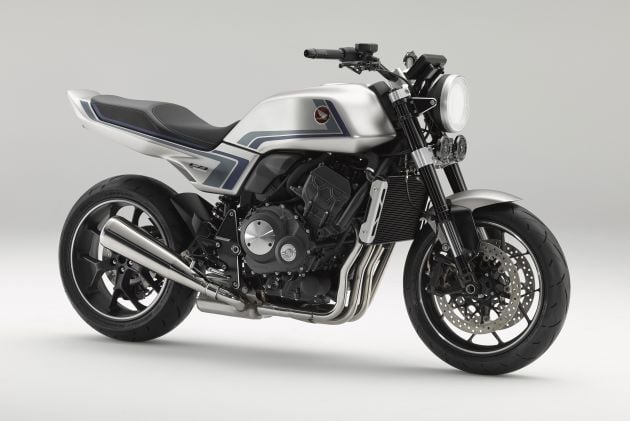 Honda CB-F Concept debuts – 999 cc retro naked bike