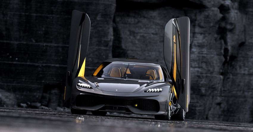 Koenigsegg Gemera – four-seater with 2L 3-cylinder Freevalve engine, three e-motors, 1,700 PS, 3,500 Nm 1090865