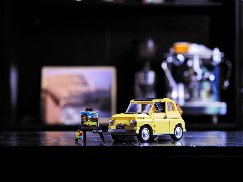 1965 Fiat 500F Lego Creator Expert: 960 pieces, RM370 1089426