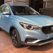 MG ZS EV dilihat di Malaysia – bakal dijual Mei ini