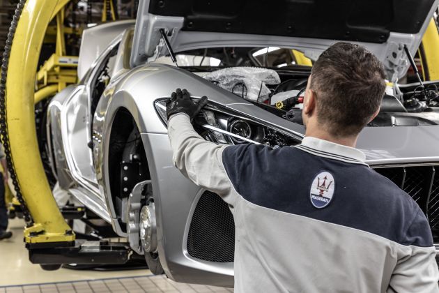 FCA Italy, Maserati gantung operasi kilang di Eropah
