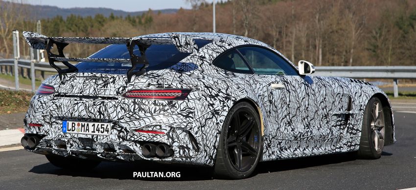 SPYSHOTS: Mercedes-AMG GT Black Series – more aggressive aero, 700 hp/750 Nm; flat-crank engine? 1099403