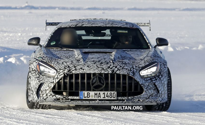 SPYSHOTS: Mercedes-AMG GT Black Series – more aggressive aero, 700 hp/750 Nm; flat-crank engine? 1099391