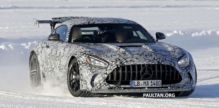 SPYSHOTS: Mercedes-AMG GT Black Series – more aggressive aero, 700 hp/750 Nm; flat-crank engine? 1099390