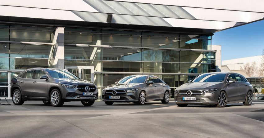 Mercedes-Benz unveils PHEV versions of the CLA, CLA Shooting Brake and GLA – as low as 1.4 l/100 km 1089969