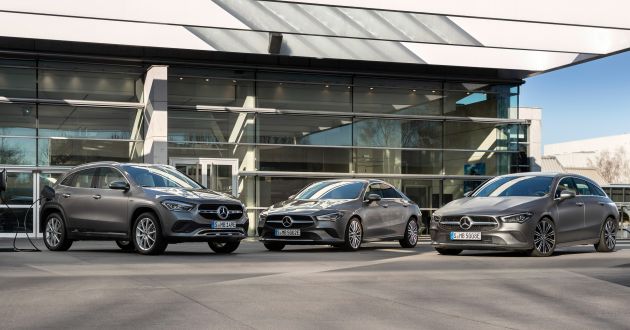 Mercedes-Benz unveils PHEV versions of the CLA, CLA Shooting Brake and GLA – as low as 1.4 l/100 km
