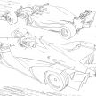 Mercedes-Benz, Audi colouring images to pass time