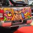 GALLERY: Mitsubishi Triton by graffiti artist Kenji Chai