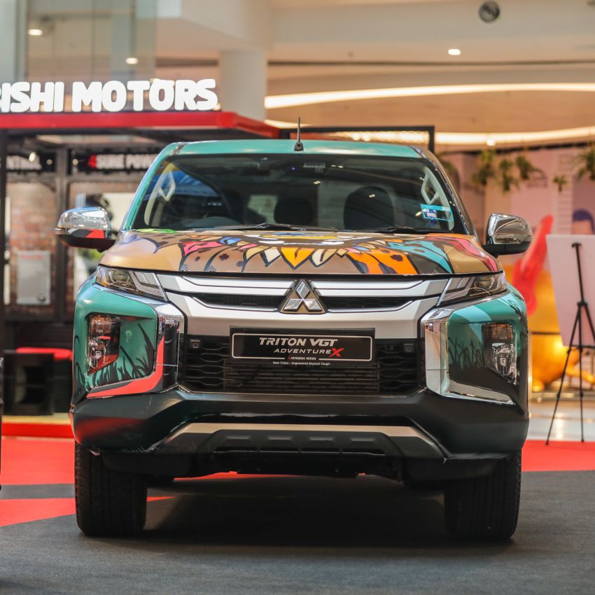 GALLERY: Mitsubishi Triton by graffiti artist Kenji Chai 1092790