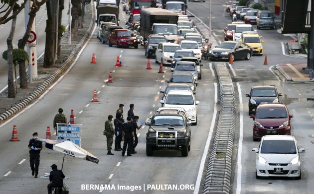 Polis akan tutup jalan di Selangor secara berperingkat