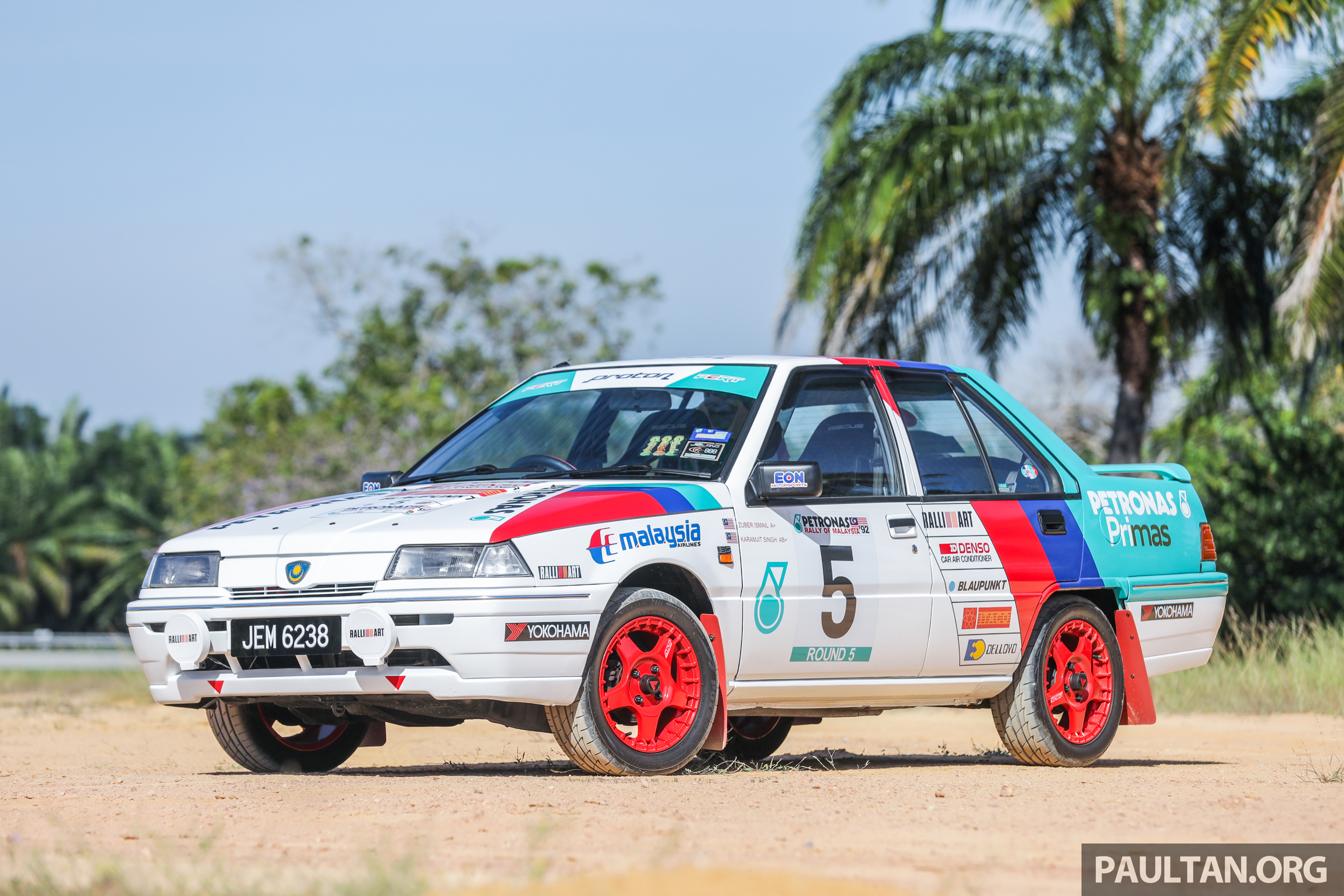 Replika Proton Iswara Group S 2WD Karamjit Singh 1992 – impian kanak-kanak Allan kini tercapai!