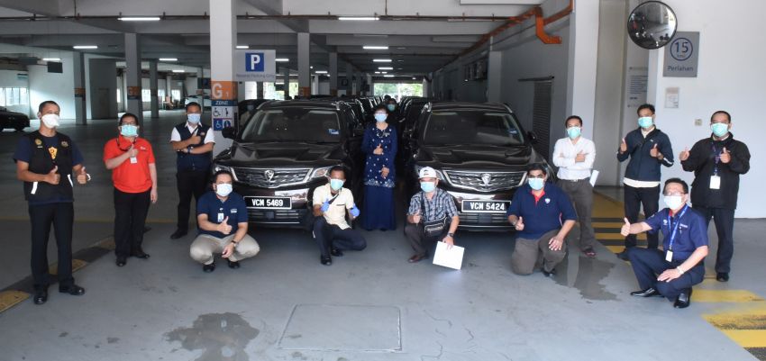 Covid-19: 50 units of Proton X70 provided to MoH – SUVs to be utilised as transport for medical staff Image #1101281