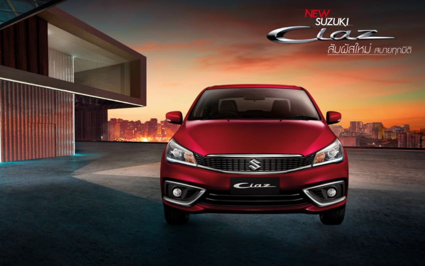 Suzuki Ciaz facelift launched in Thailand, 1.2L Eco Car 1092934