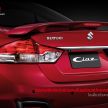 Suzuki Ciaz <em>facelift</em> 2020 dilancarkan di Thailand