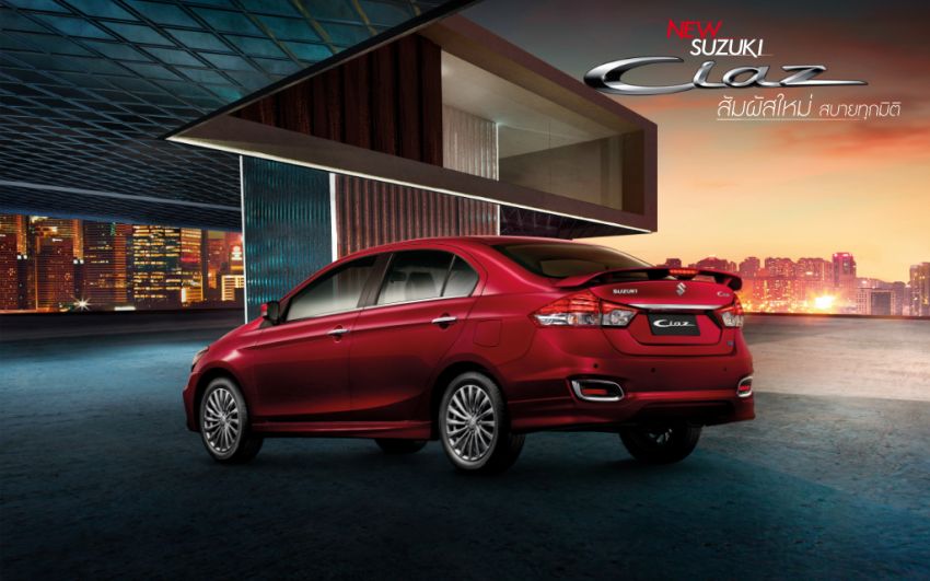 Suzuki Ciaz facelift launched in Thailand, 1.2L Eco Car 1092930