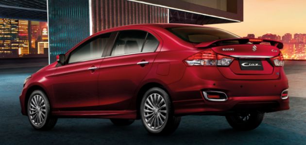 Suzuki Ciaz facelift launched in Thailand, 1.2L Eco Car