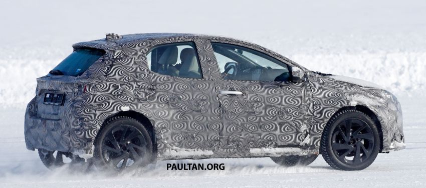SPIED: Toyota Yaris Cross does cold-weather testing 1099832