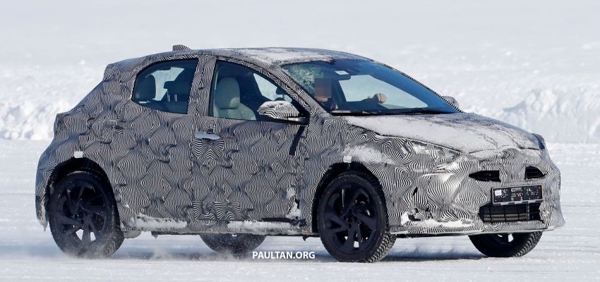 SPIED: Toyota Yaris Cross does cold-weather testing 1099837