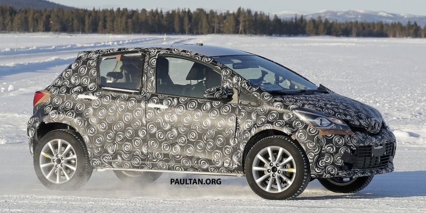 SPIED: Toyota Yaris Cross does cold-weather testing 1099854