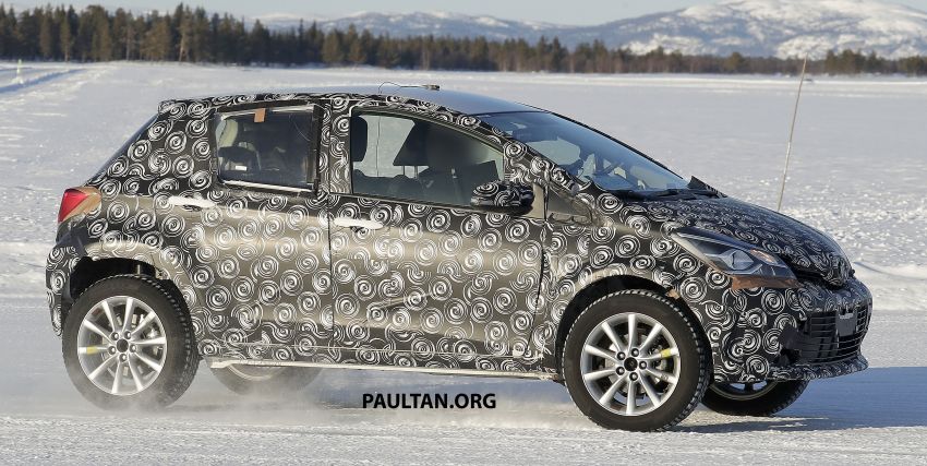 SPIED: Toyota Yaris Cross does cold-weather testing 1099853