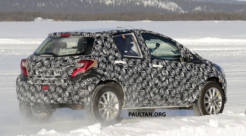 SPIED: Toyota Yaris Cross does cold-weather testing 1099848