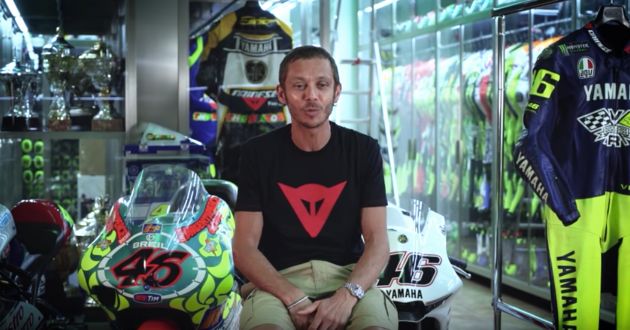 VIDEO: Bilik rahsia Valentino Rossi simpan koleksi