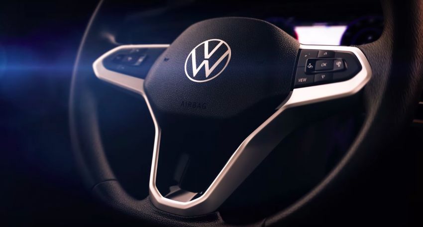 Volkswagen Nivus interior teased with VW Play system 1095706