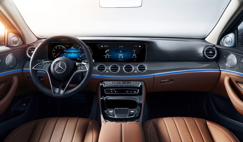 Mercedes-Benz E-Class W213 facelift diperkenal – rupa lebih segar, sistem hibrid ringkas 48V serta MBUX Image #1091214