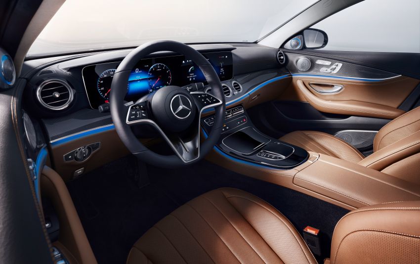 Mercedes-Benz E-Class W213 facelift diperkenal – rupa lebih segar, sistem hibrid ringkas 48V serta MBUX Image #1091215