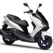 Yamaha Majesty S 155 – enjin sama seperti NMax, datang terus dengan monoshock di belakang