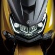 Yamaha Majesty S 155 – enjin sama seperti NMax, datang terus dengan monoshock di belakang