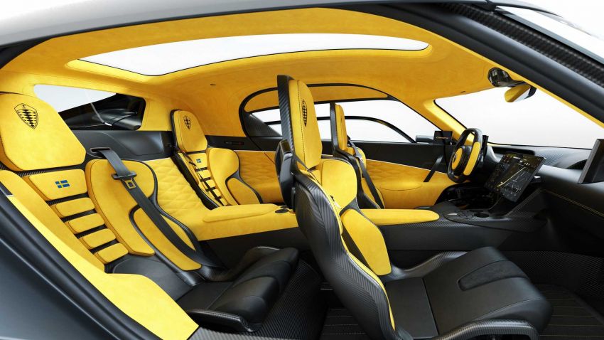 Koenigsegg Gemera – 4-tempat duduk, enjin 3-silinder freevalve 2.0L turbo, hibrid 3 motor, 1,700 hp/3,500 Nm! 1090807