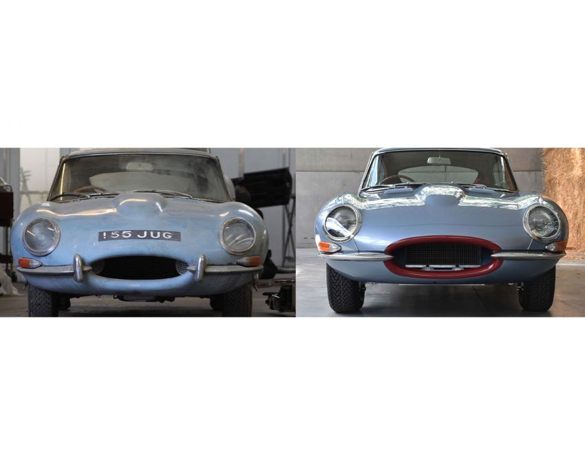 Barn-find 1964 Jaguar E-Type Series 1 3.8L restored 1103947