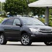 GALLERY: Four generations of the Toyota Harrier SUV
