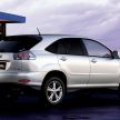 GALLERY: Four generations of the Toyota Harrier SUV