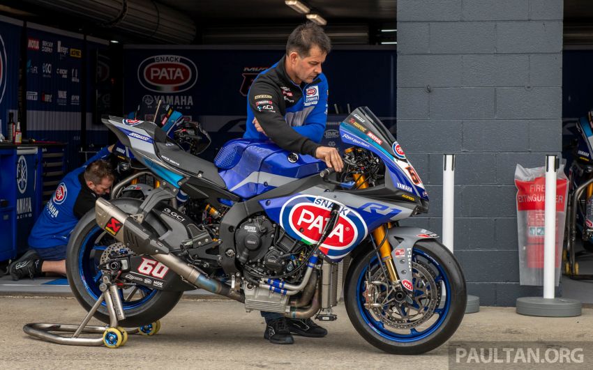 Pata Yamaha WSBK team puts riders’ fitness to test 1111881