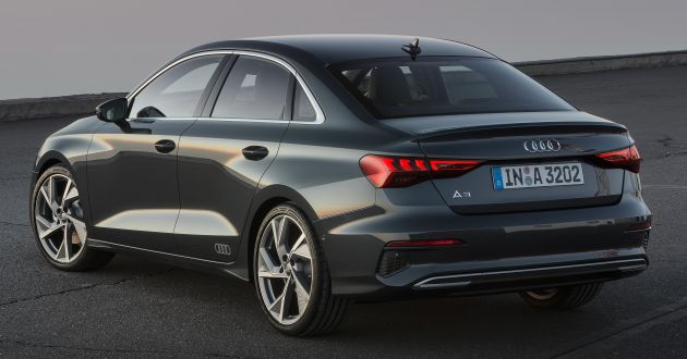 2021 Audi A3 Sedan debuts – improved looks & safety!