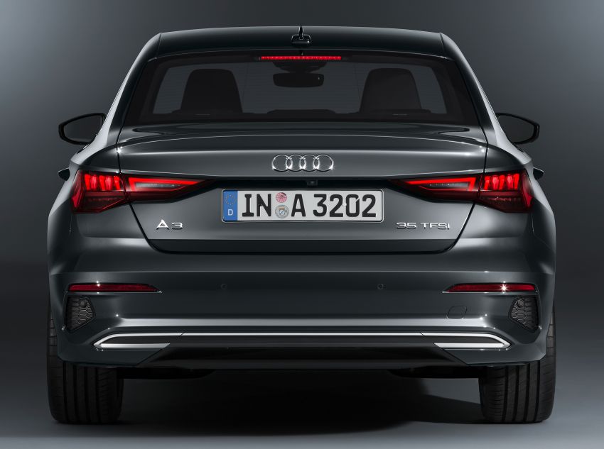Audi A3 Sedan 2021 dilancarkan di Eropah – imej dan ciri keselamatan dipertingkatkan, dari RM132k 1109921